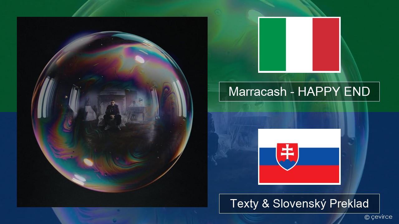 Marracash – HAPPY END Taliansky Texty & Slovenský Preklad