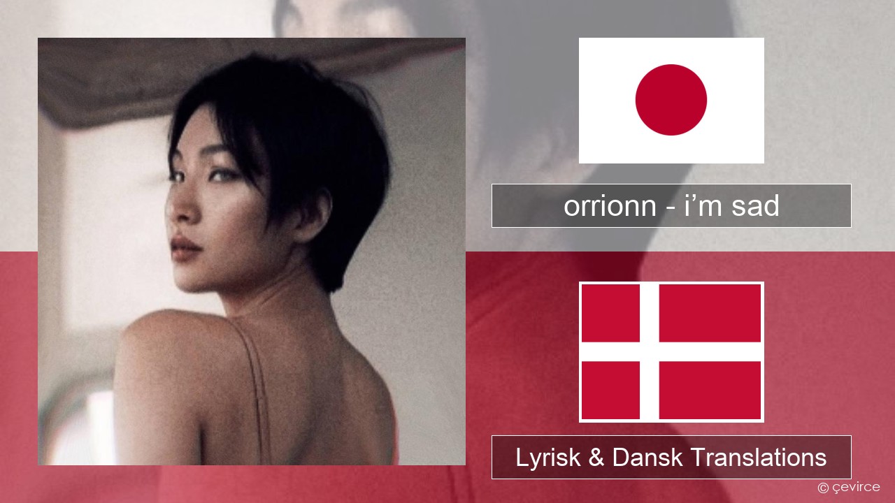 orrionn – i’m sad Japan Lyrisk & Dansk Translations
