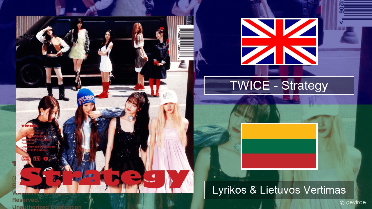 TWICE – Strategy Anglų Lyrikos & Lietuvos Vertimas