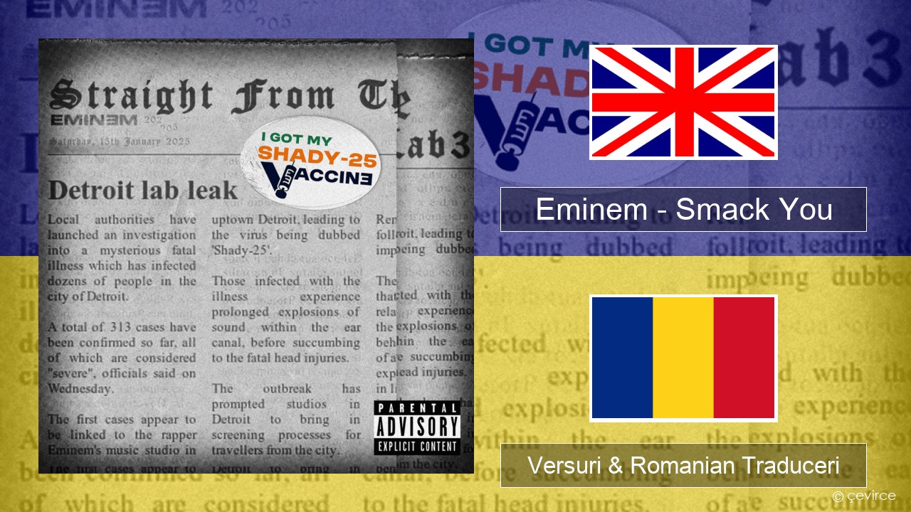 Eminem – Smack You Română Versuri & Romanian Traduceri