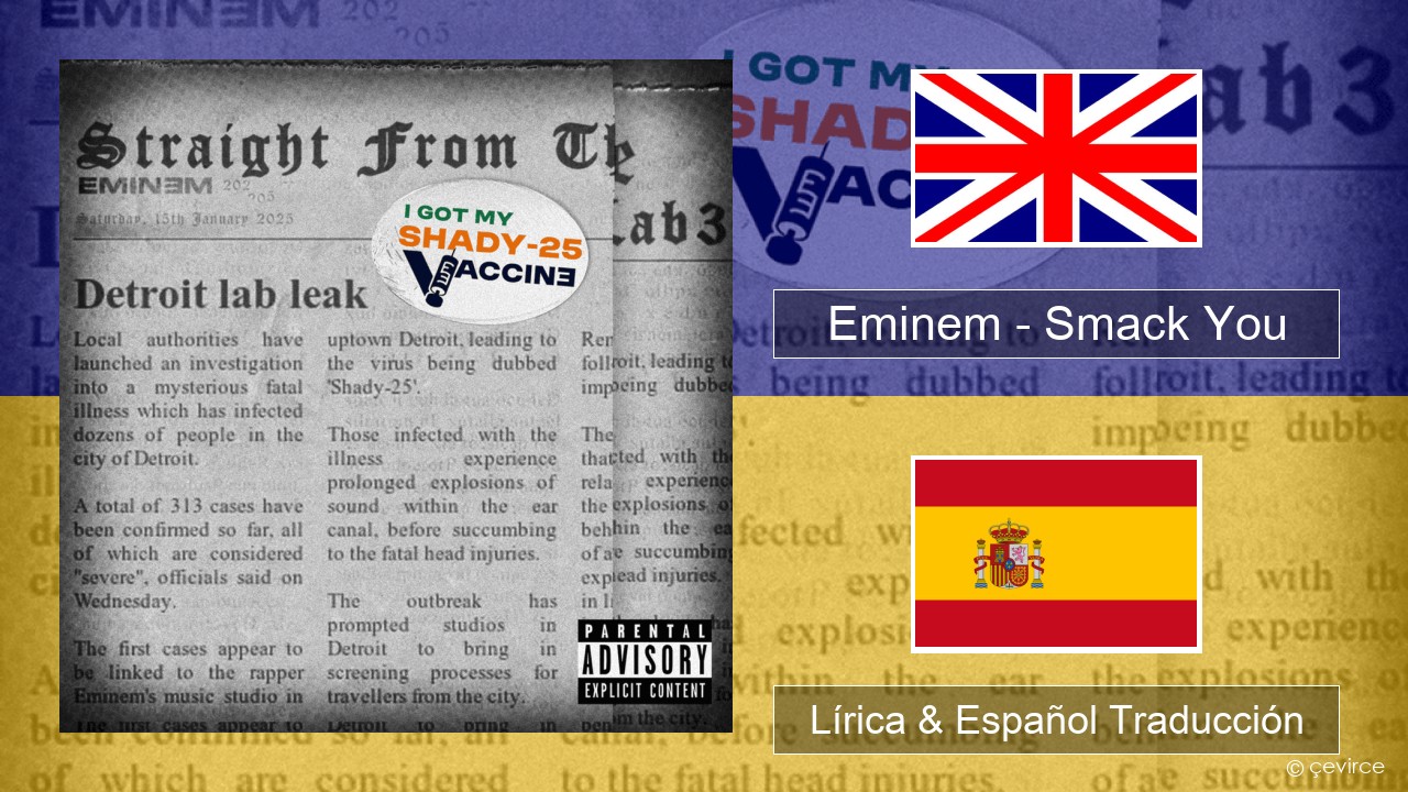 Eminem – Smack You (Suge Knight & Ja Rule Diss) Ingl Lírica & Español Traducción