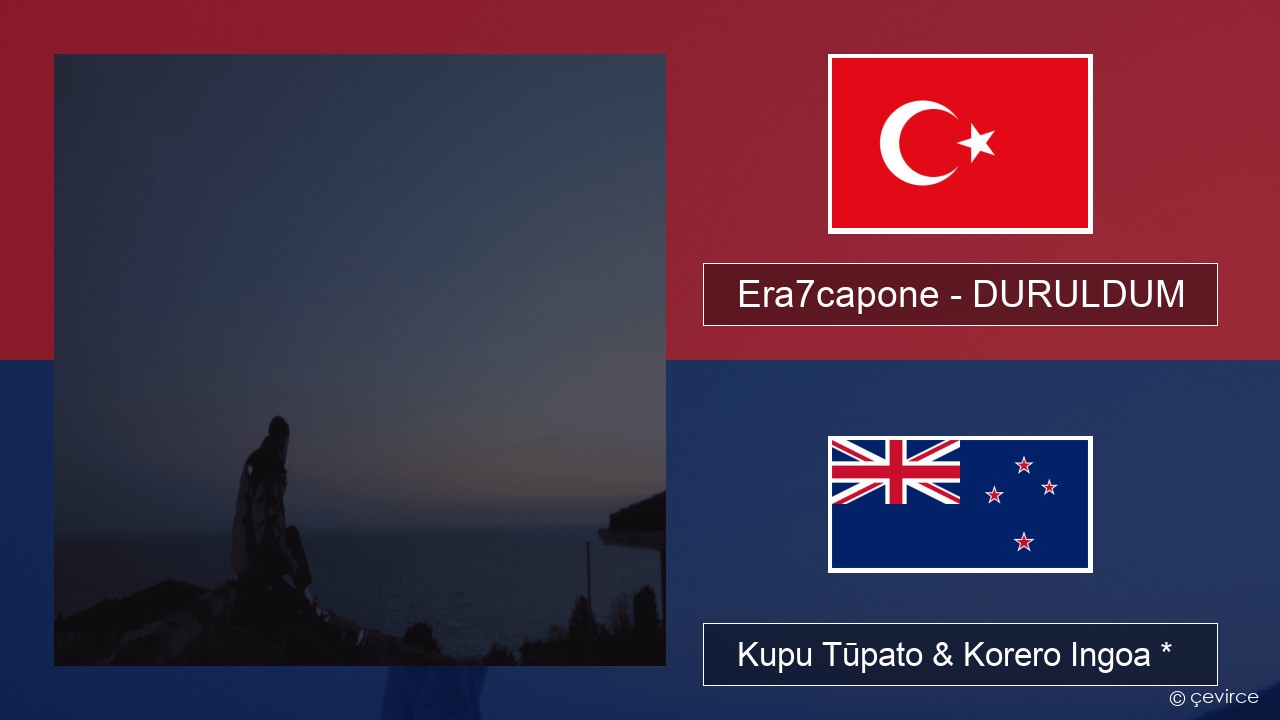 Era7capone – DURULDUM Reo tiamana Kupu Tūpato & Korero Ingoa *