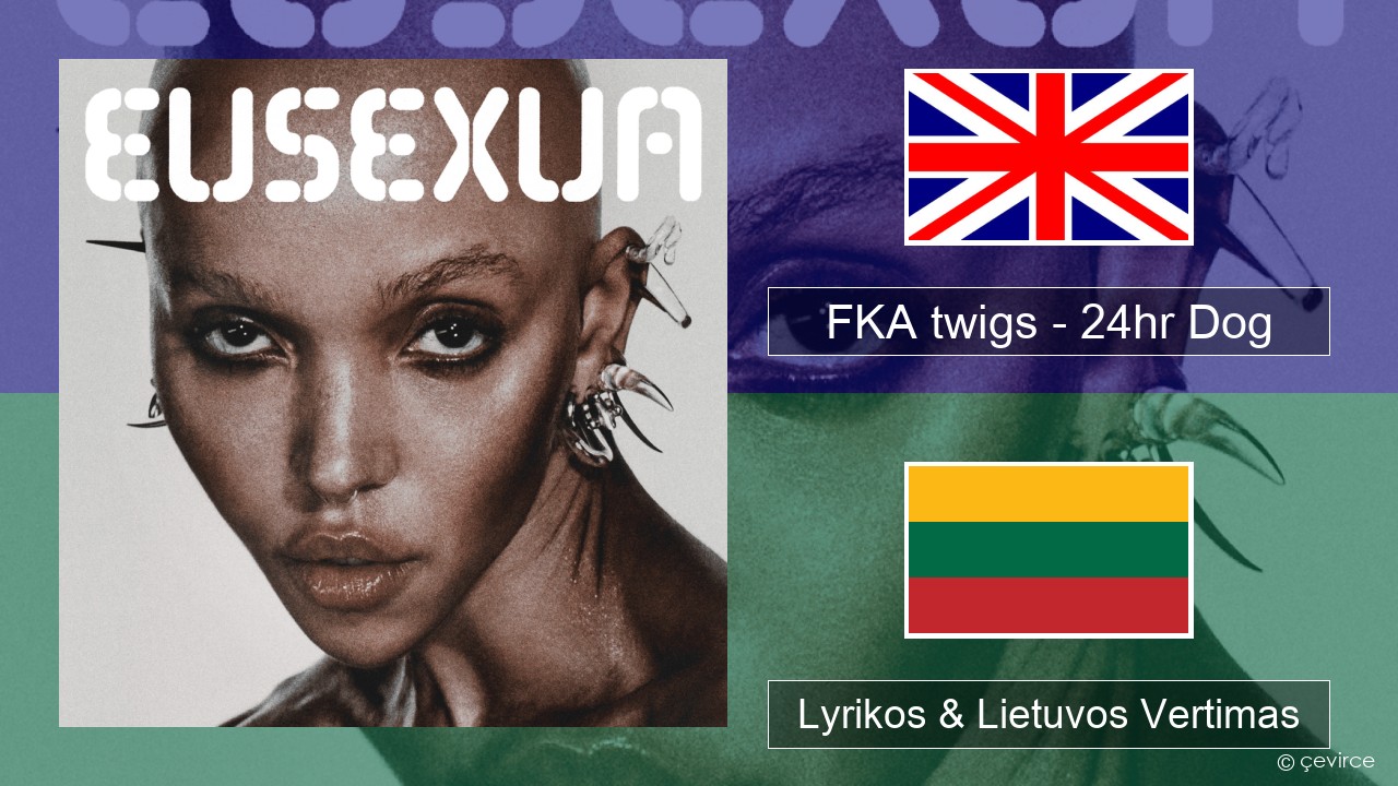 FKA twigs – 24hr Dog Anglų Lyrikos & Lietuvos Vertimas