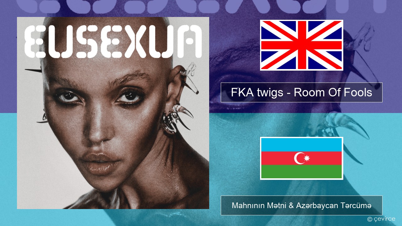 FKA twigs – Room Of Fools İngilis dili Mahnının Mətni & Azərbaycan Tərcümə