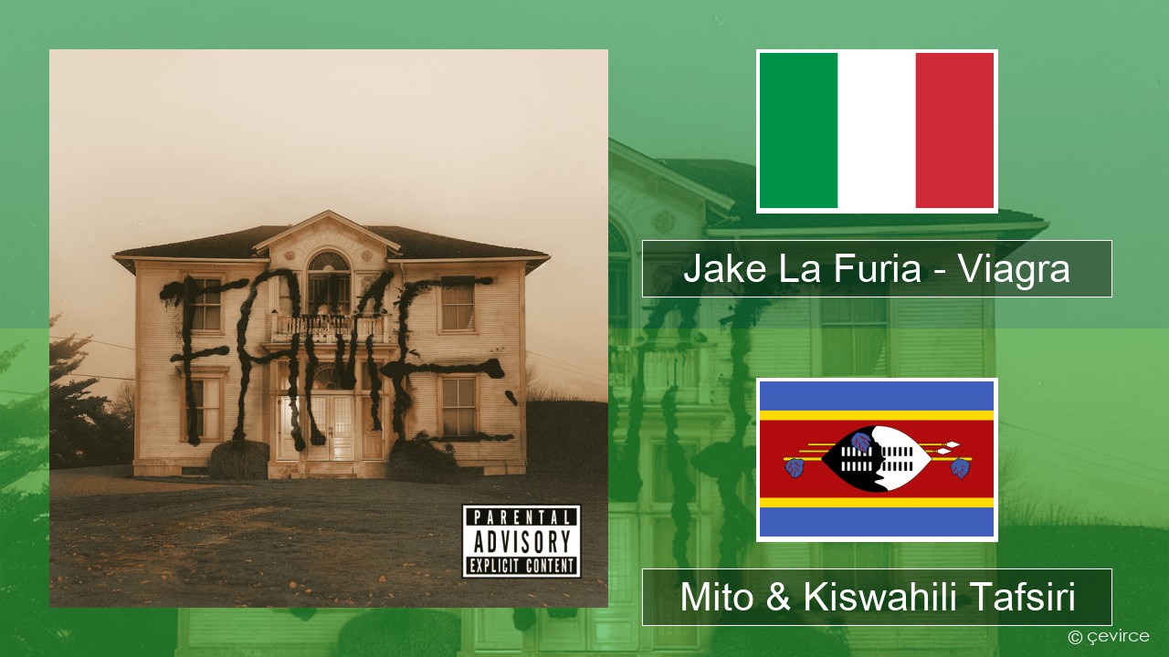 Jake La Furia – Viagra Italia Mito & Kiswahili Tafsiri