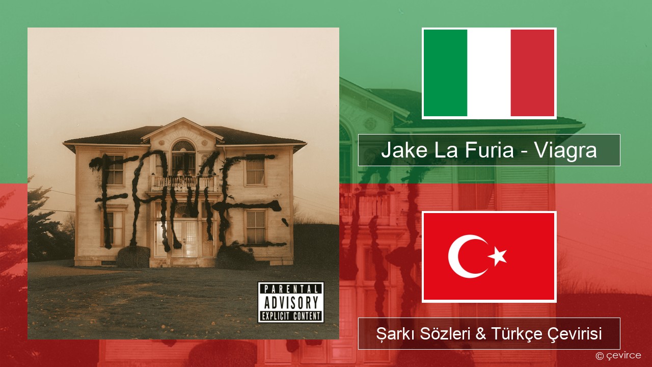 Jake La Furia – Viagra İtalyanca Şarkı Sözleri & Türkçe Çevirisi