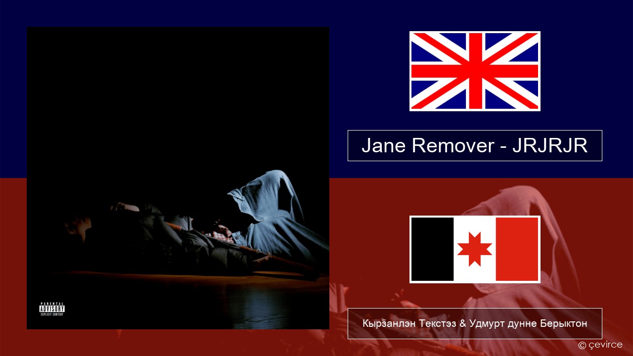 Jane Remover – JRJRJR Англи Кырӟанлэн Текстэз & Удмурт дунне Берыктон