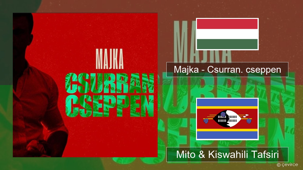 Majka – Csurran. cseppen Kihungaria Mito & Kiswahili Tafsiri
