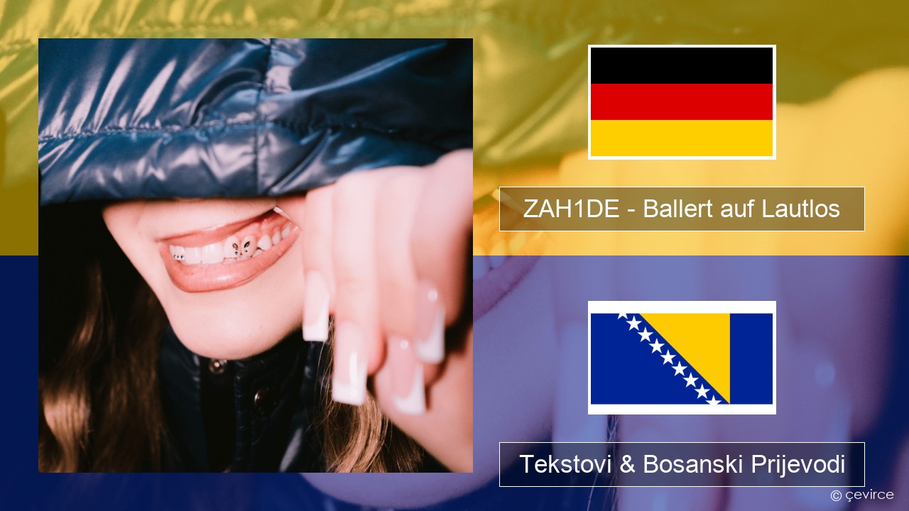 ZAH1DE – Ballert auf Lautlos Njemački Tekstovi & Bosanski Prijevodi