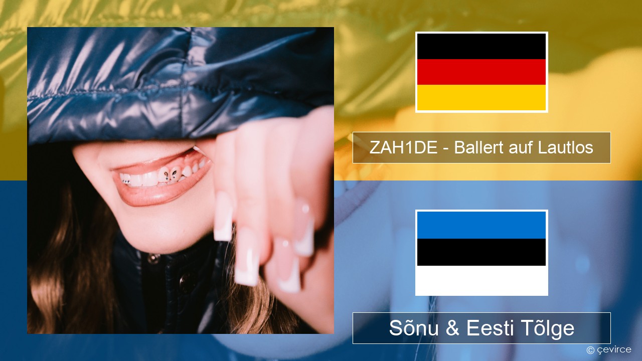 ZAH1DE – Ballert auf Lautlos Saksa Sõnu & Eesti Tõlge