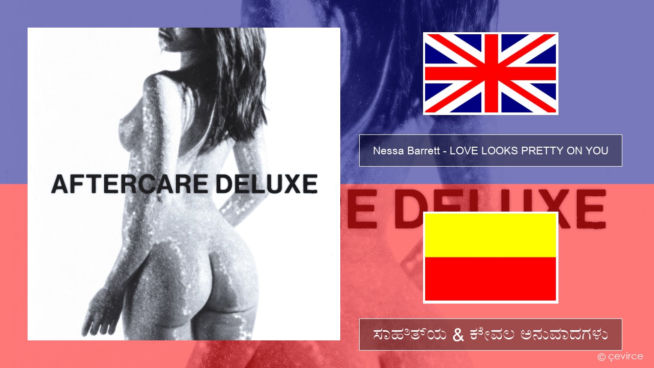 Nessa Barrett – LOVE LOOKS PRETTY ON YOU ಇಂಗ್ಲೀಷ್ ಸಾಹಿತ್ಯ & ಕೇವಲ ಅನುವಾದಗಳು