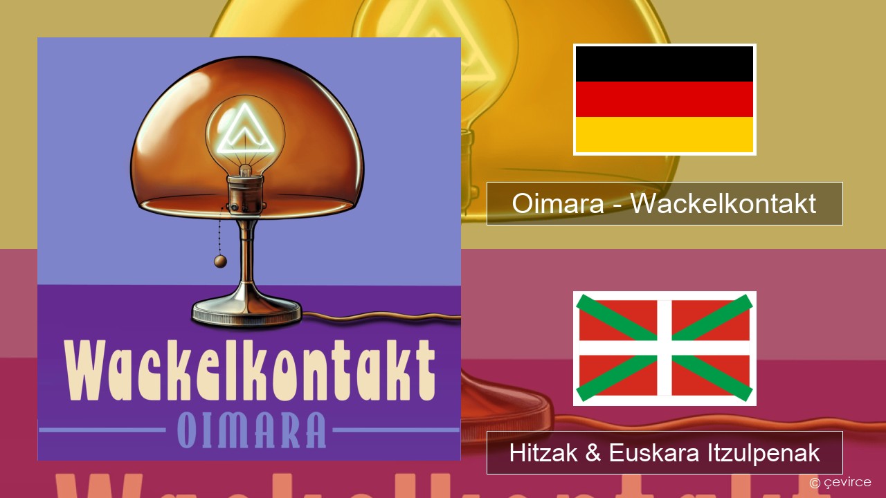 Oimara – Wackelkontakt Alemana Hitzak & Euskara Itzulpenak