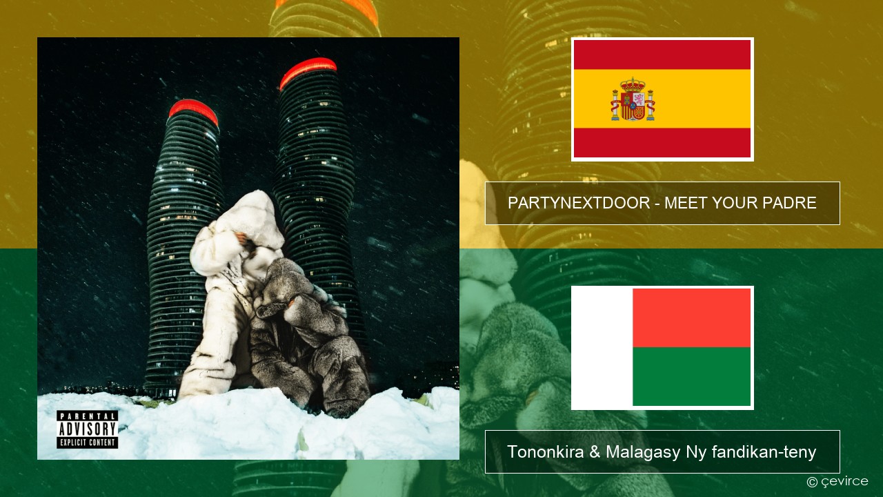 PARTYNEXTDOOR – MEET YOUR PADRE Espaniola Tononkira & Malagasy Ny fandikan-teny