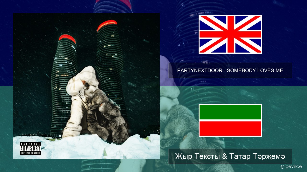 PARTYNEXTDOOR – SOMEBODY LOVES ME Инглизчә Җыр Тексты & Татар Тәрҗемә