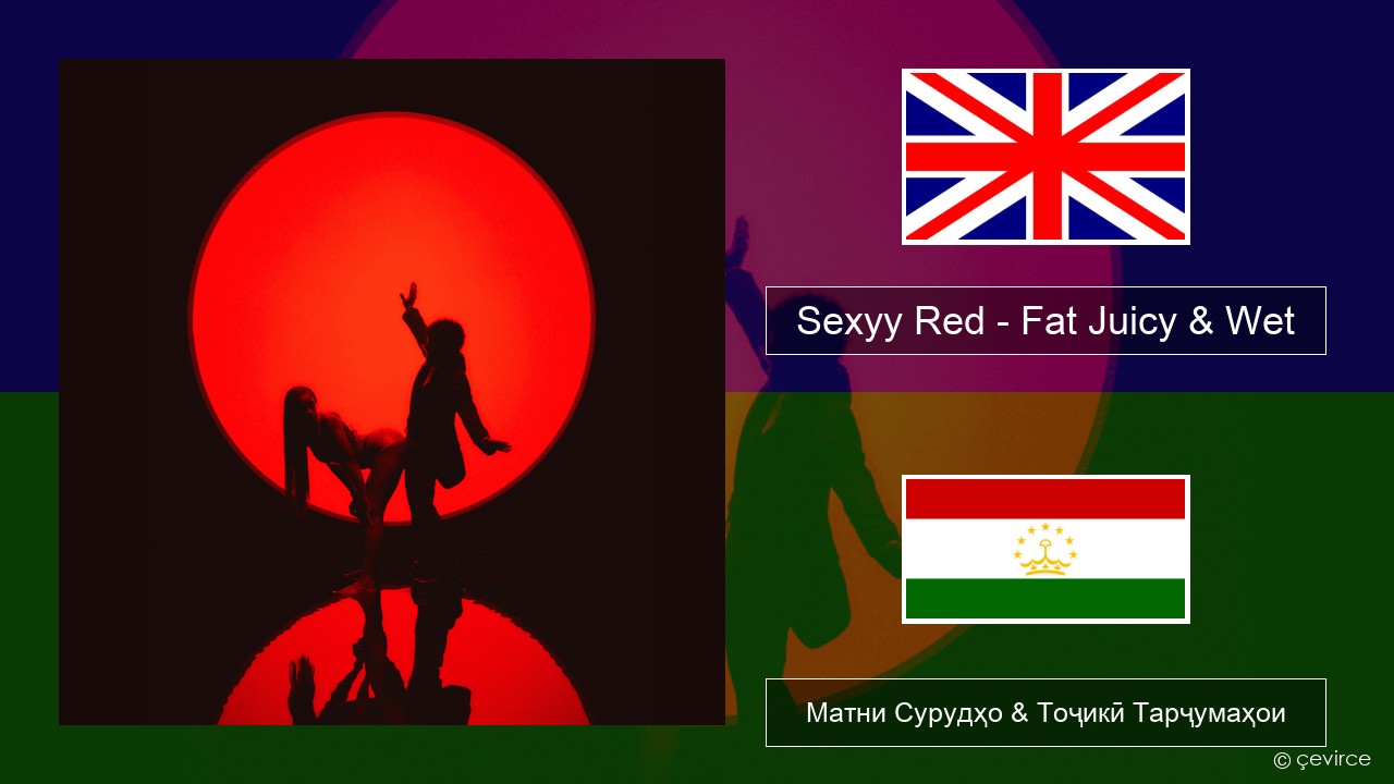 Sexyy Red – Fat Juicy & Wet English Матни Сурудҳо & Тоҷикӣ Тарҷумаҳои