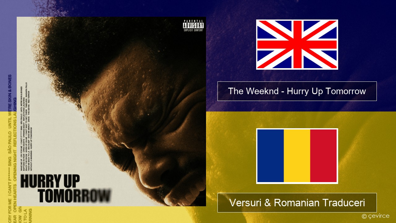The Weeknd – Hurry Up Tomorrow Română Versuri & Romanian Traduceri