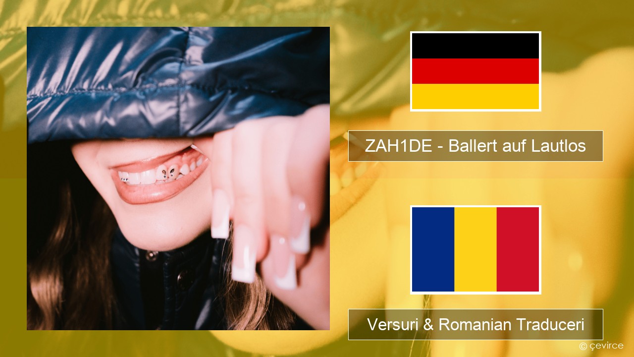 ZAH1DE – Ballert auf Lautlos Germană Versuri & Romanian Traduceri