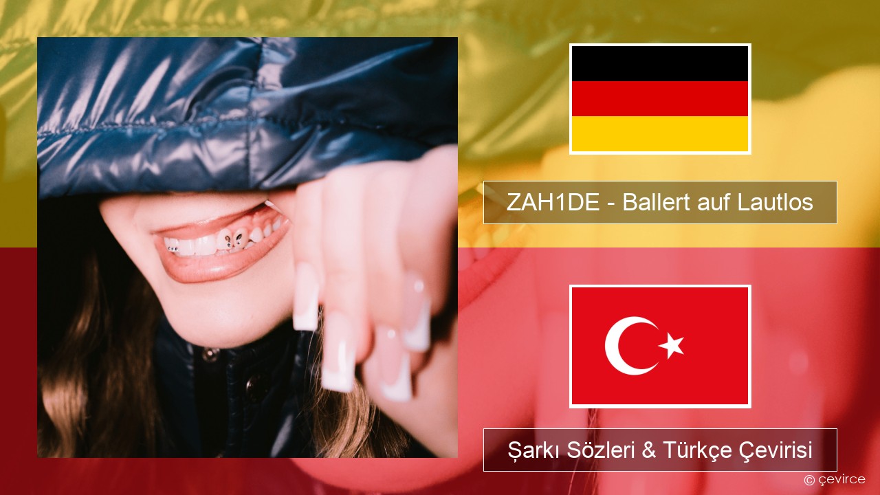 ZAH1DE – Ballert auf Lautlos Almanca Şarkı Sözleri & Türkçe Çevirisi