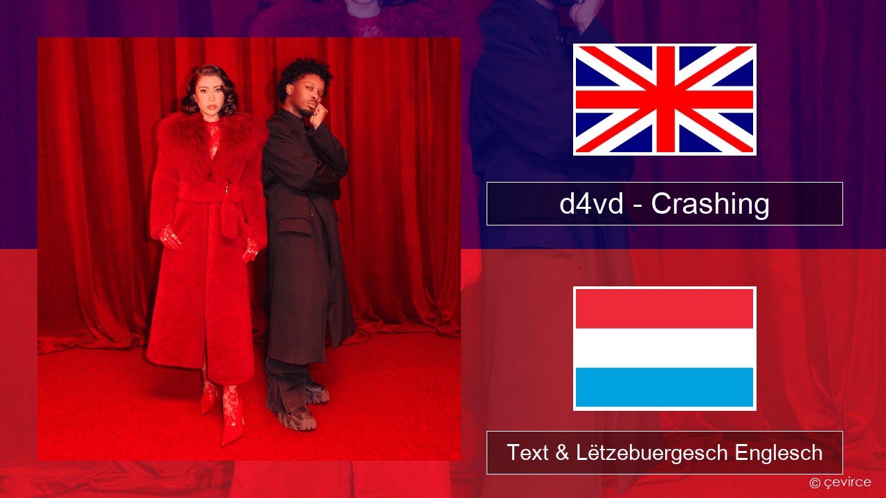 d4vd – Crashing Englisch Text & Lëtzebuergesch Englesch