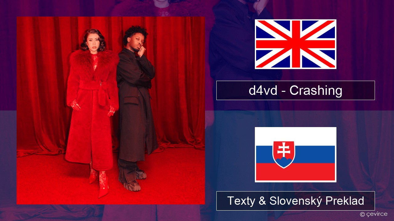 d4vd – Crashing Anglický Texty & Slovenský Preklad