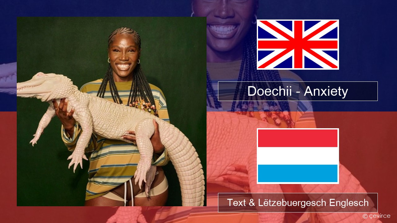 Doechii – Anxiety Englisch Text & Lëtzebuergesch Englesch