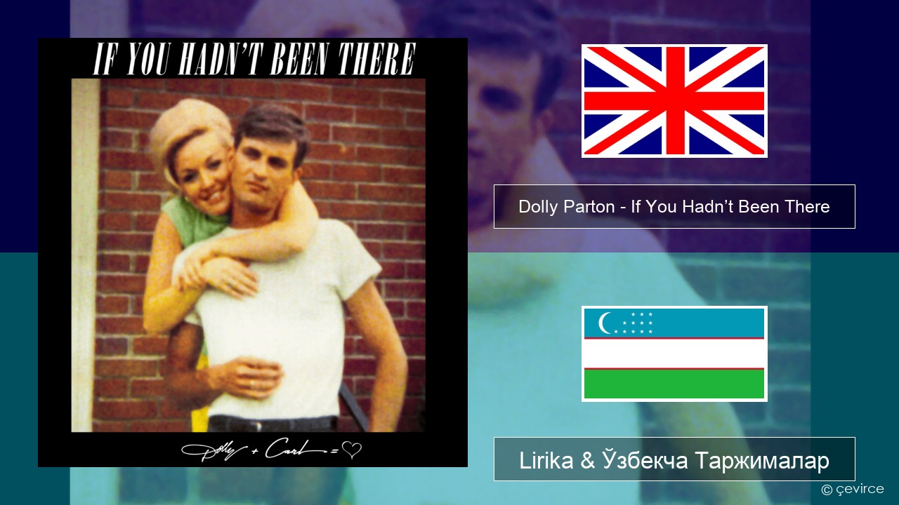 Dolly Parton – If You Hadn’t Been There Инглиз тили Lirika & Ўзбекча (Кирил) Таржималар