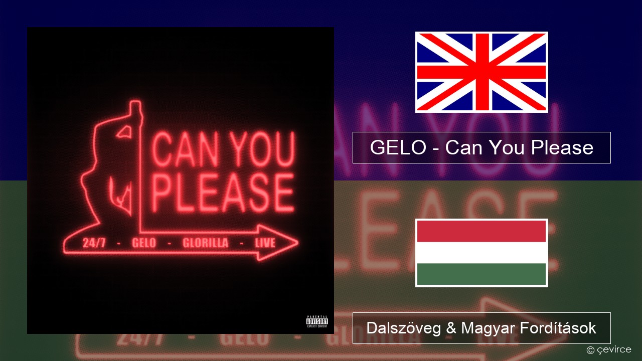 GELO – Can You Please Magyar Dalszöveg & Magyar Fordítások