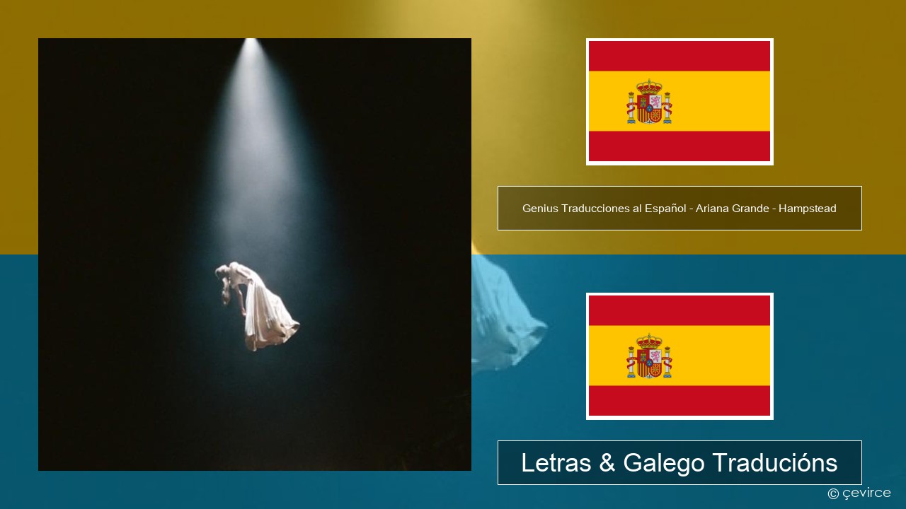Genius Traducciones al Español – Ariana Grande – Hampstead (Traducción al Español) Español Letras & Galego Traducións