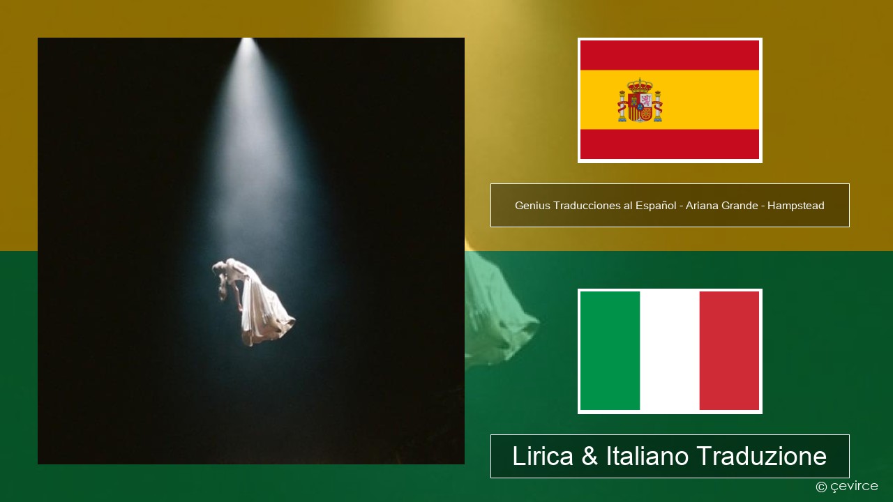 Genius Traducciones al Español – Ariana Grande – Hampstead (Traducción al Español) Spagnolo Lirica & Italiano Traduzione
