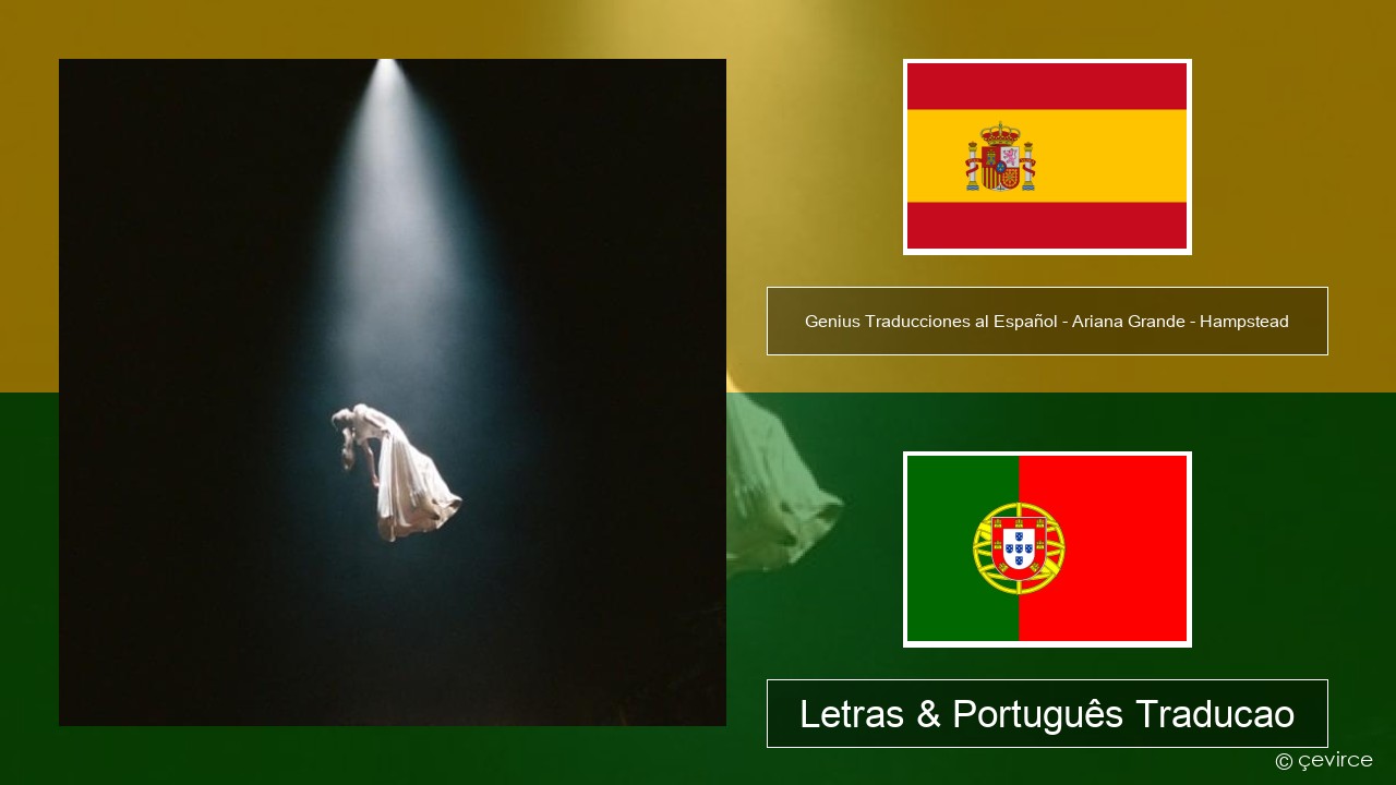 Genius Traducciones al Español – Ariana Grande – Hampstead (Traducción al Español) Espanhol Letras & Português Traducao