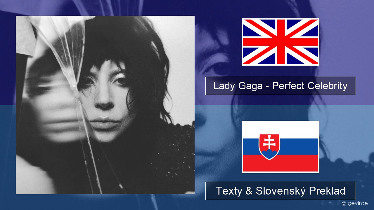 Lady Gaga – Perfect Celebrity Anglický Texty & Slovenský Preklad