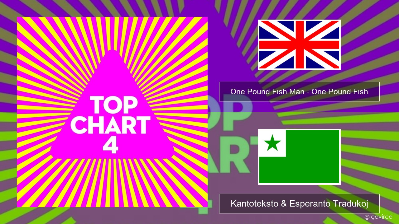 One Pound Fish Man – One Pound Fish La angla Kantoteksto & Esperanto Tradukoj
