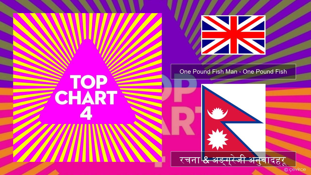 One Pound Fish Man – One Pound Fish अंग्रेजि रचना & अङ्ग्रेजी अनुवादहरू