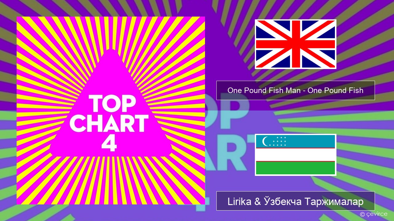 One Pound Fish Man – One Pound Fish Инглиз тили Lirika & Ўзбекча (Кирил) Таржималар