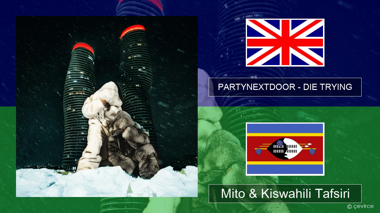 PARTYNEXTDOOR – DIE TRYING Englishen Mito & Kiswahili Tafsiri
