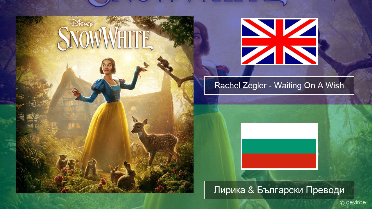 Rachel Zegler – Waiting On A Wish Български Лирика & Български Преводи
