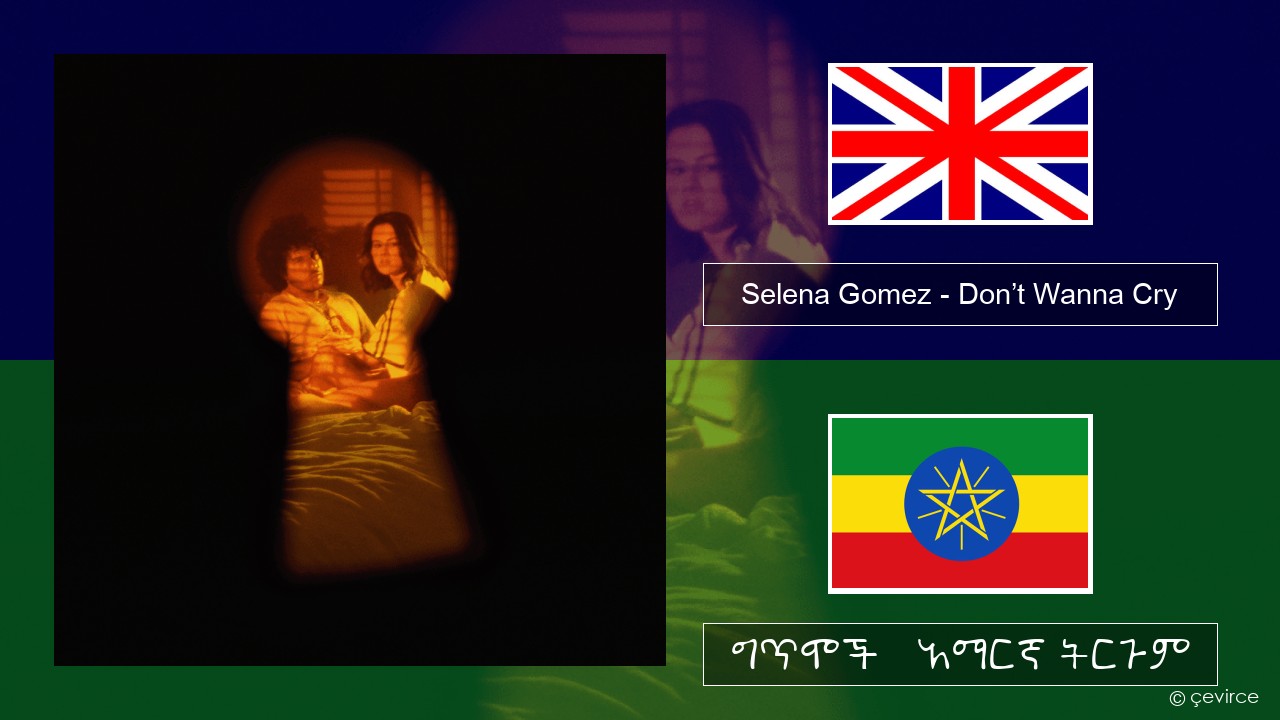 Selena Gomez – Don’t Wanna Cry አማርኛ ግጥሞች & አማርኛ ትርጉም