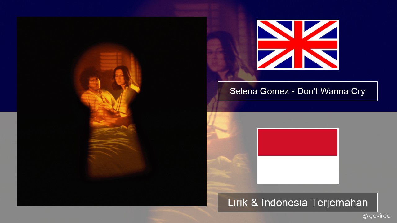Selena Gomez – Don’t Wanna Cry Bahasa Indonesia Lirik & Indonesia Terjemahan