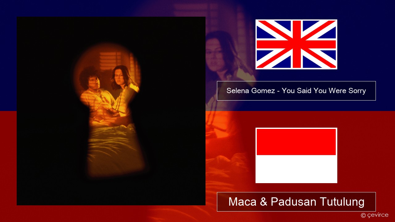 Selena Gomez – You Said You Were Sorry Sing Maca & Padusan Tutulung