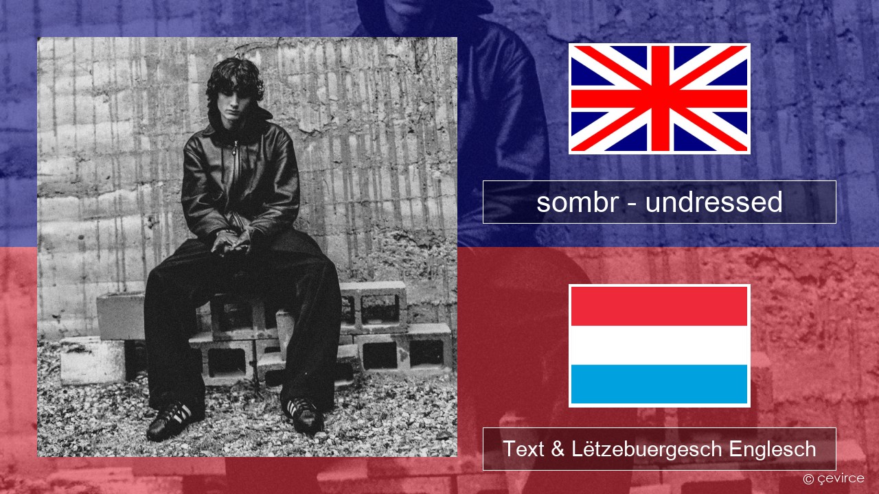 sombr – undressed Englisch Text & Lëtzebuergesch Englesch