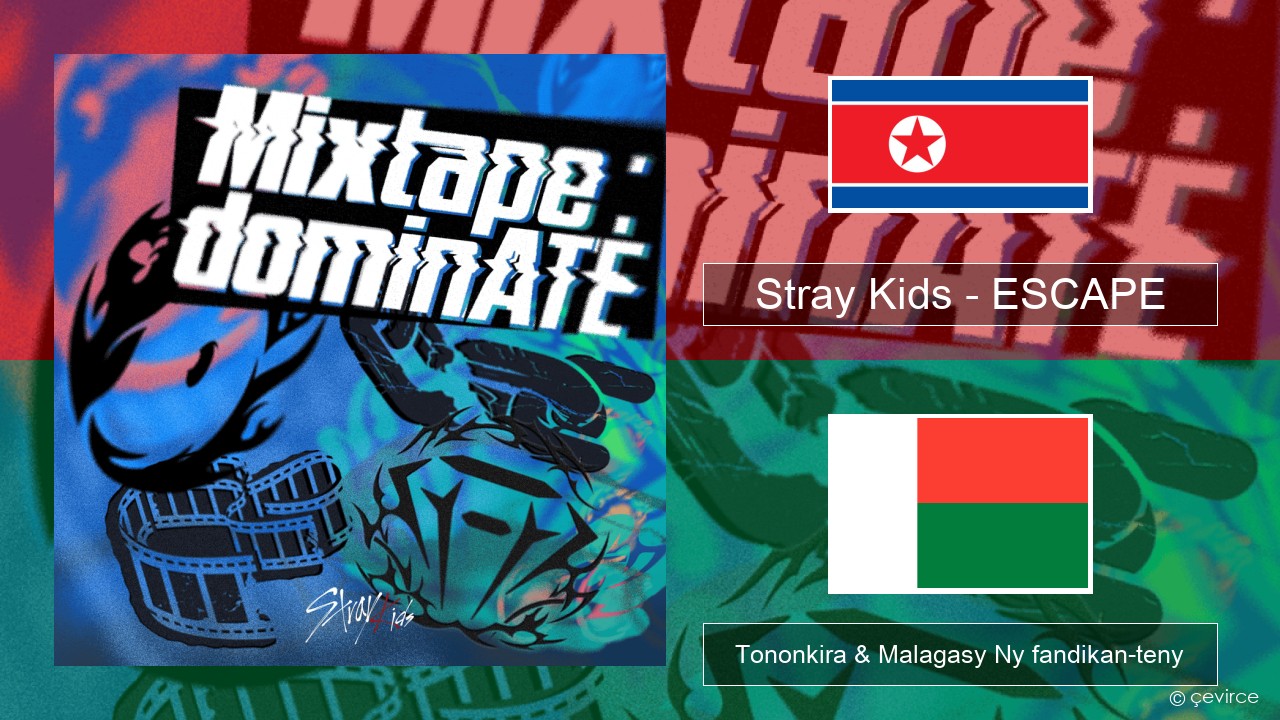 Stray Kids – ESCAPE Koreana Tononkira & Malagasy Ny fandikan-teny
