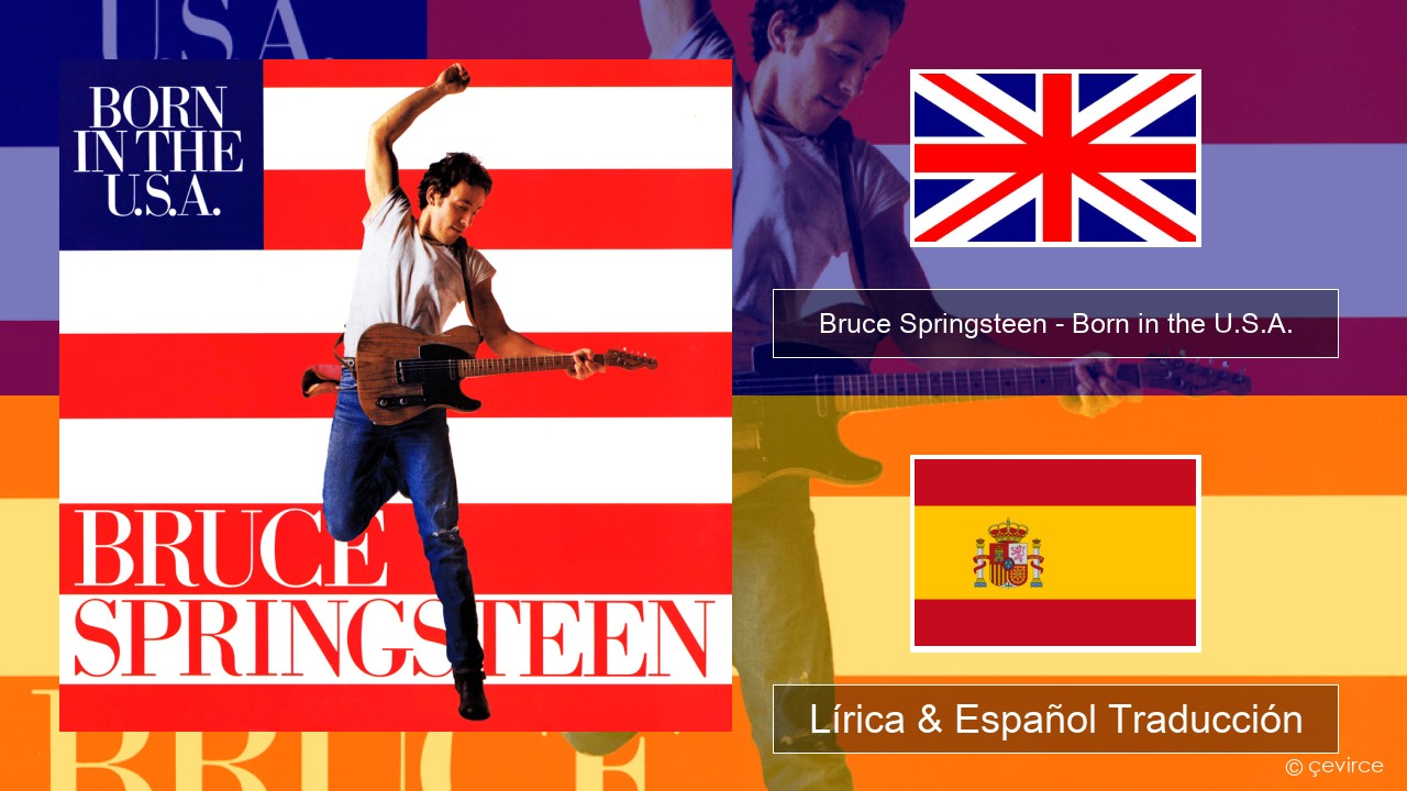 Bruce Springsteen – Born in the U.S.A. Ingl Lírica & Español Traducción