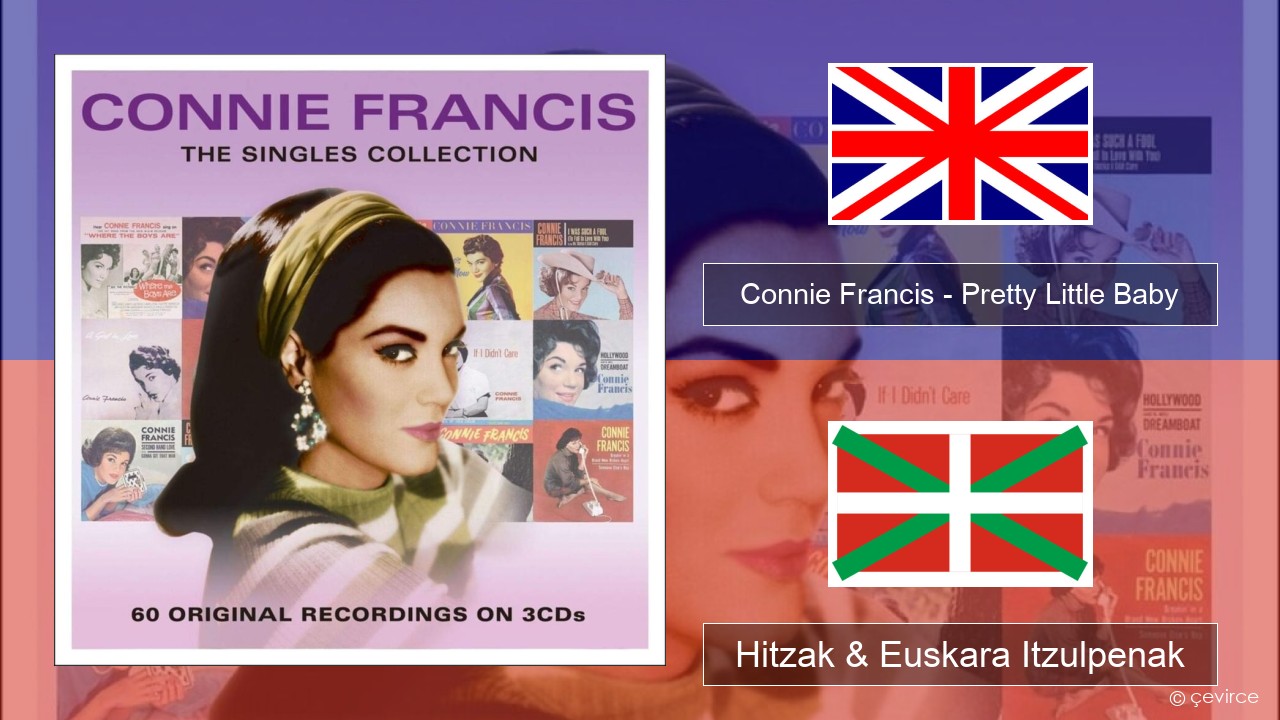 Connie Francis – Pretty Little Baby Ingelesa Hitzak & Euskara Itzulpenak