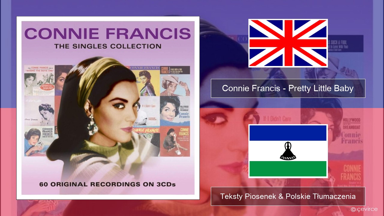Connie Francis – Pretty Little Baby Polski Teksty Piosenek & Polskie Tłumaczenia