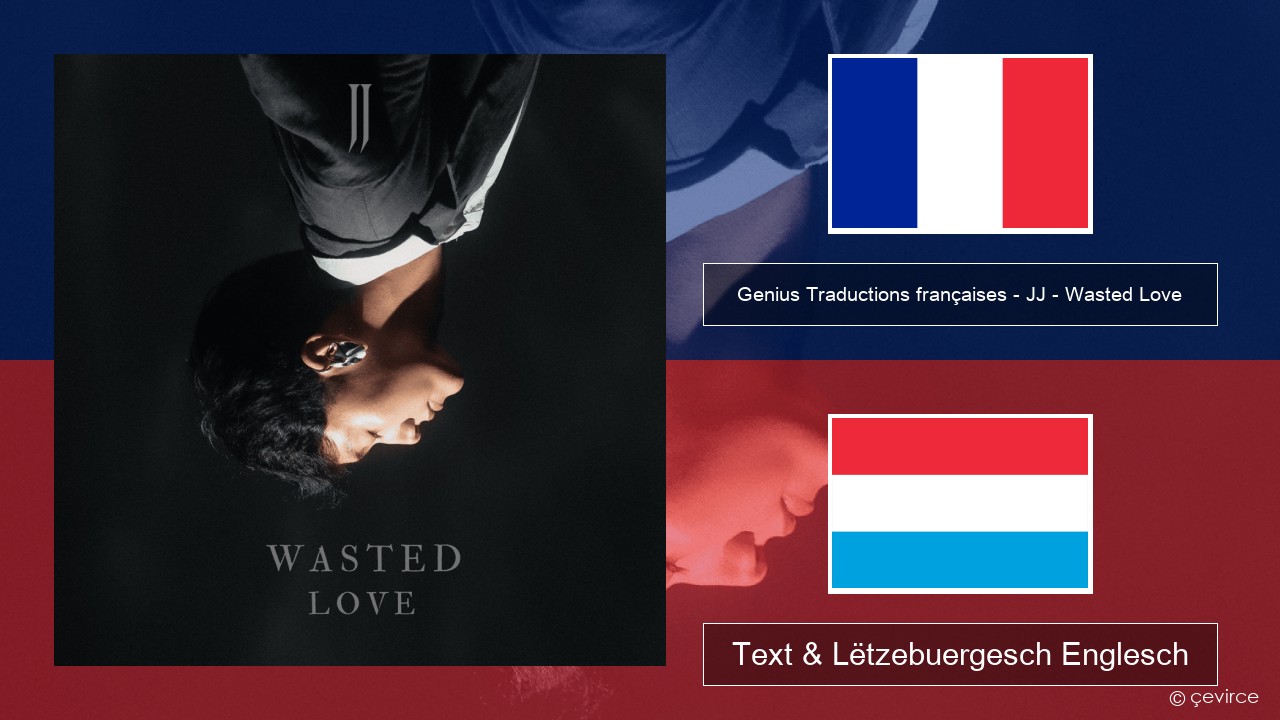 Genius Traductions françaises – JJ – Wasted Love (Traduction française) Franséisch Text & Lëtzebuergesch Englesch