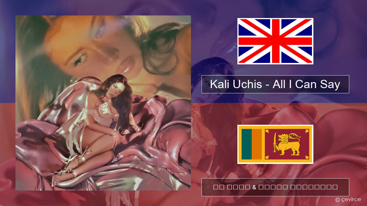 Kali Uchis – All I Can Say ඉංග්රීසි පද රචනය & සිංහල පරිවර්තන