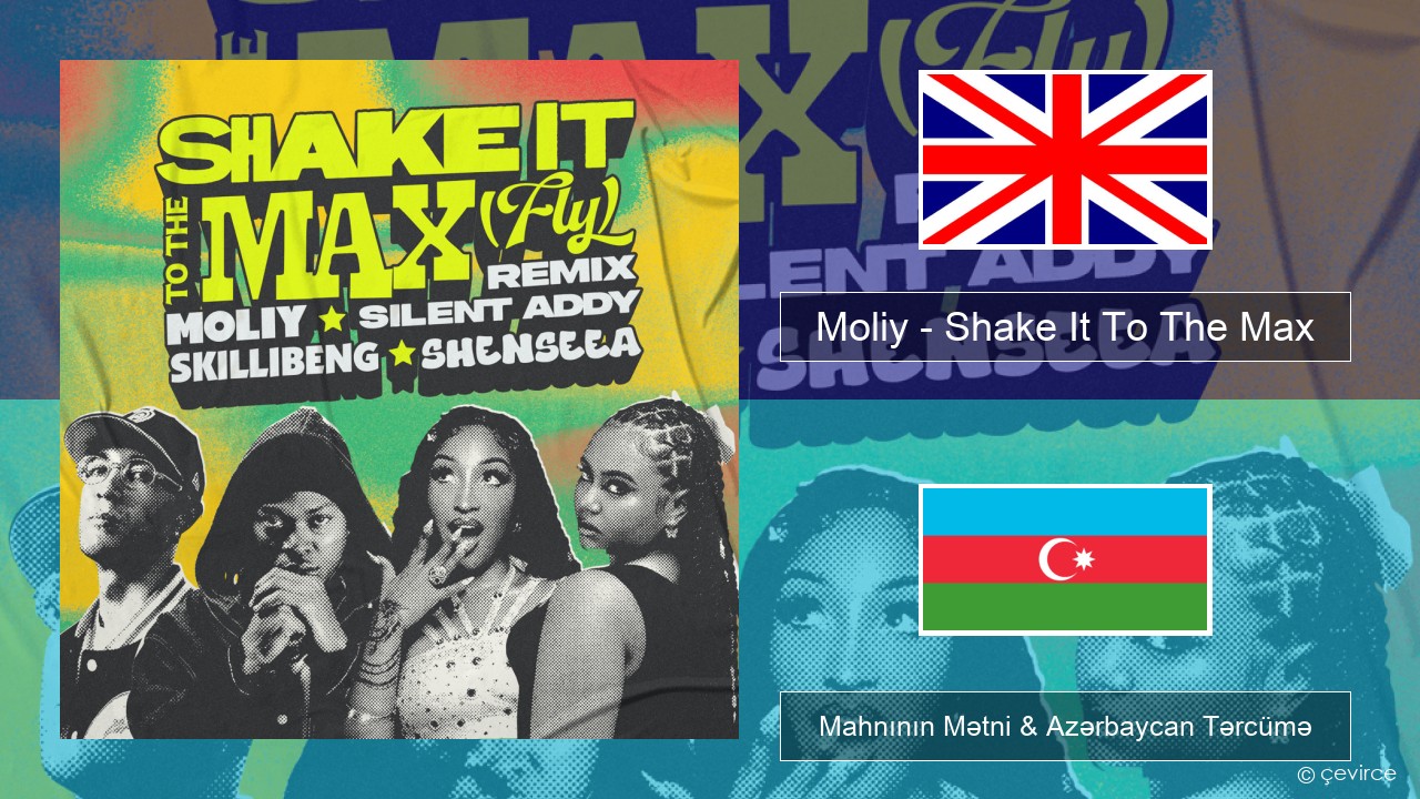 Moliy – Shake It To The Max (Skillibeng & Shenseea Remix) İngilis dili Mahnının Mətni & Azərbaycan Tərcümə