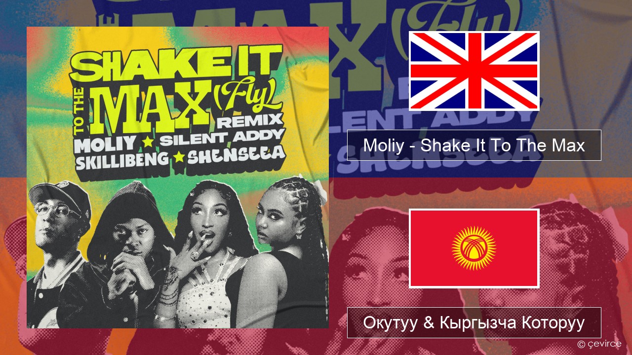 Moliy – Shake It To The Max (Skillibeng & Shenseea Remix) Англисче Окутуу & Кыргызча Которуу