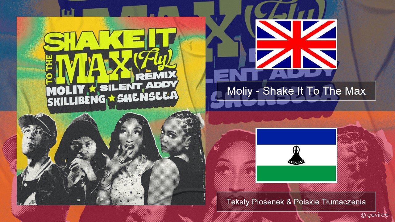 Moliy – Shake It To The Max (Skillibeng & Shenseea Remix) Polski Teksty Piosenek & Polskie Tłumaczenia