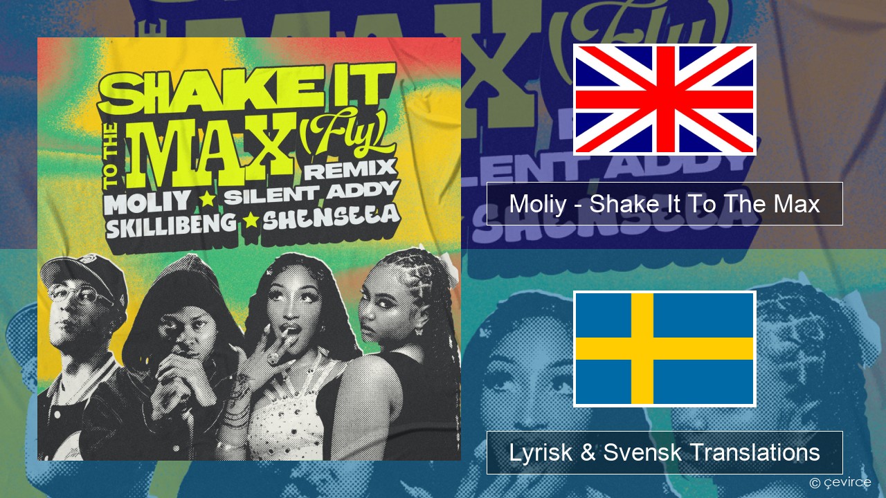 Moliy – Shake It To The Max (Skillibeng & Shenseea Remix) Engelsk Lyrisk & Svensk Translations